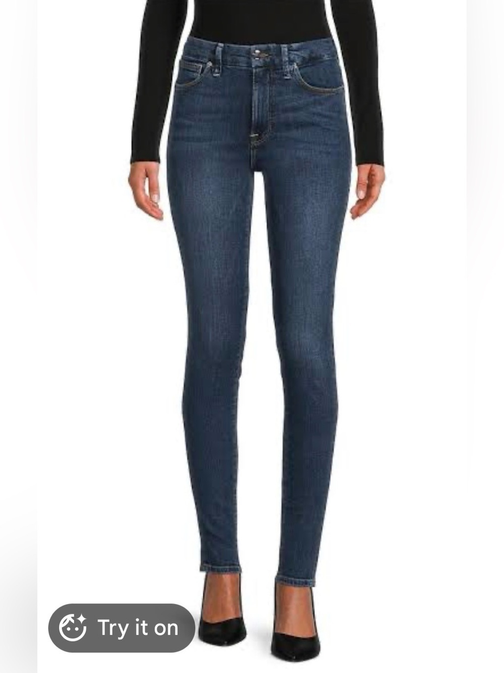 Good American Dark Blue Skinny Jeans